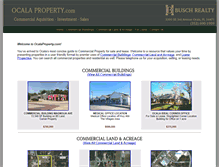 Tablet Screenshot of ocalaproperty.com